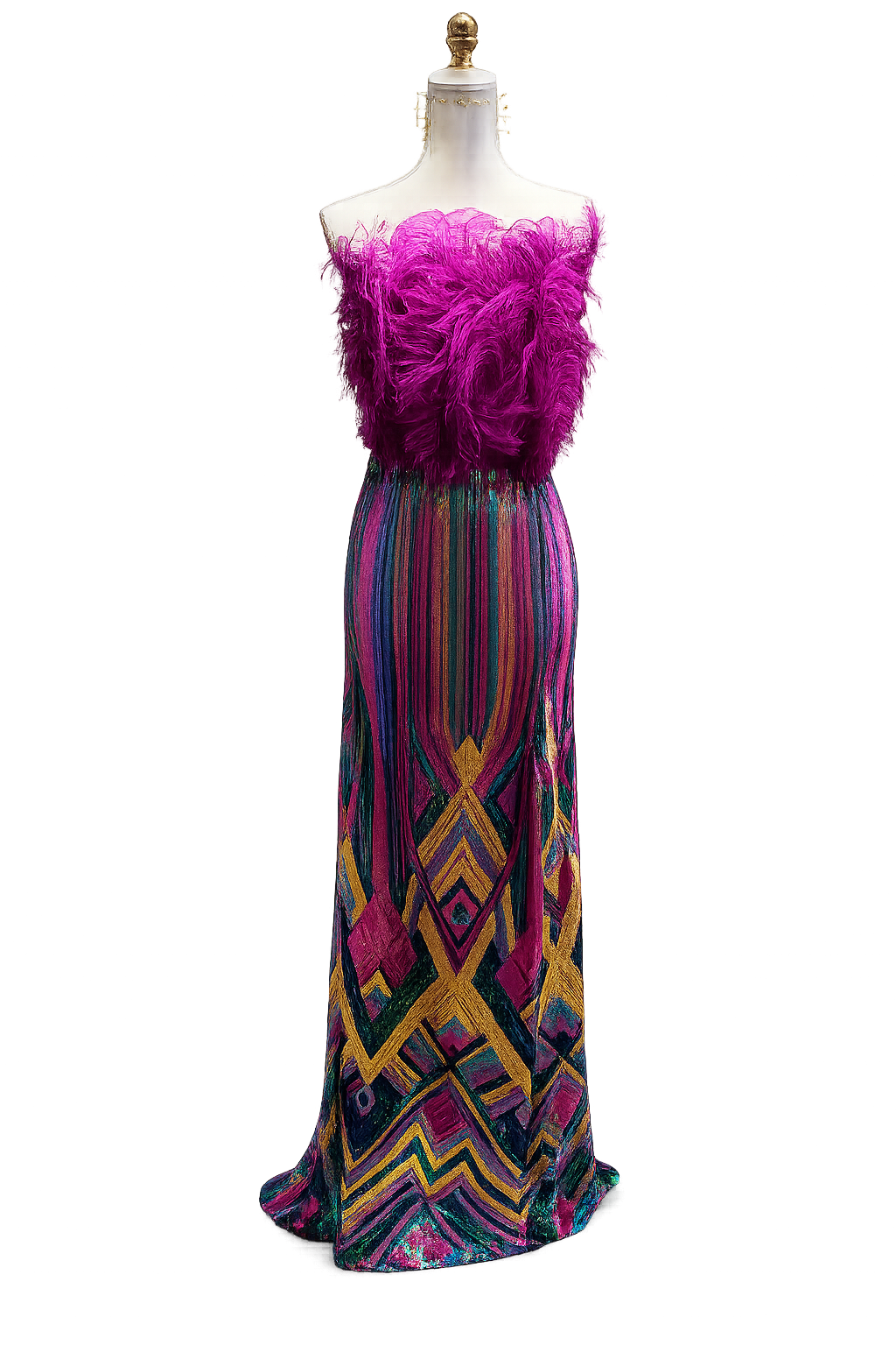 Crowned in violet