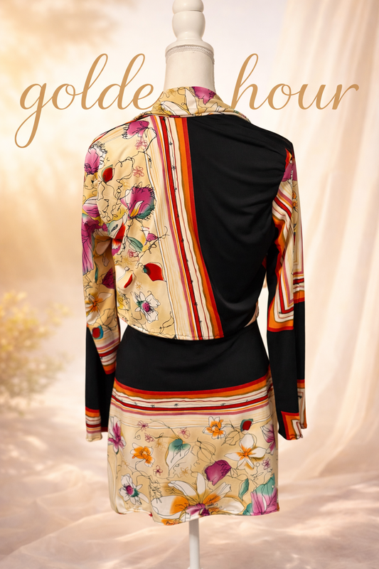 Golden hour Rose set