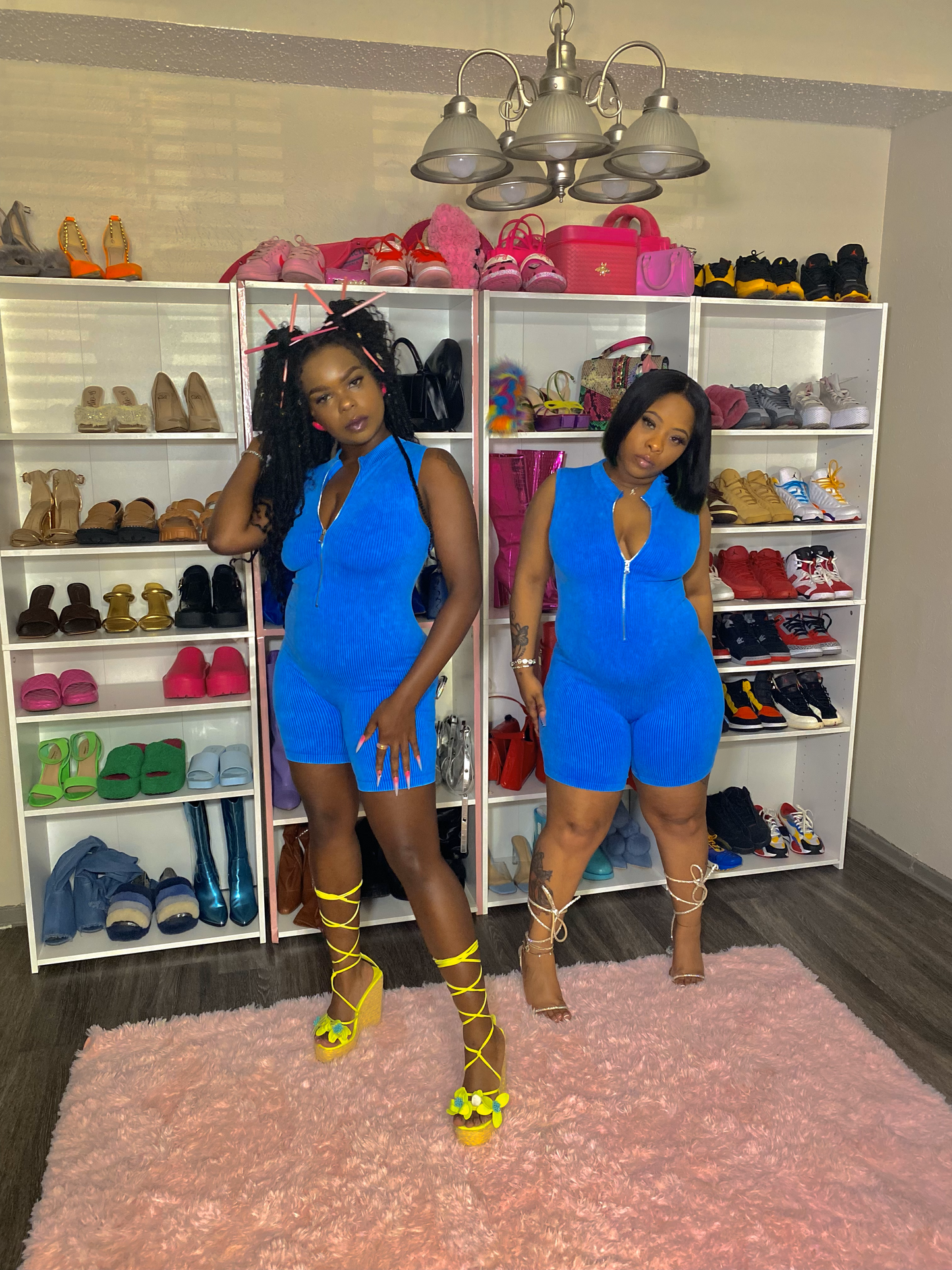 Girls girl Blue jump suit