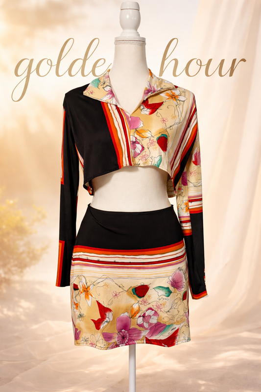 Golden hour Rose set